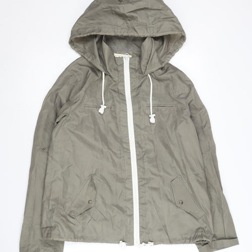 SoulCal & Co Women's Green Anorak Jacket Size 8
