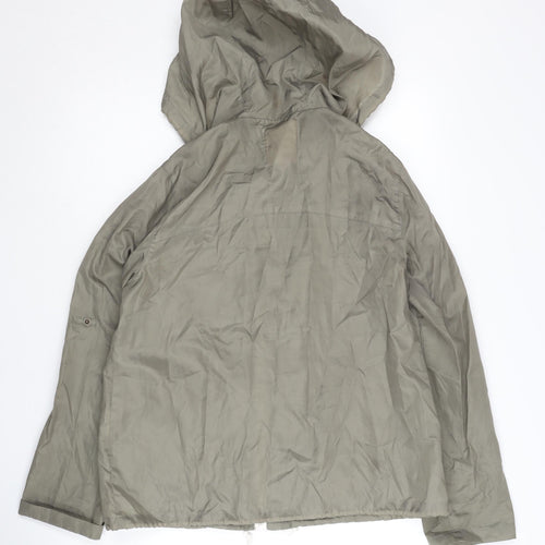 SoulCal & Co Women's Green Anorak Jacket Size 8