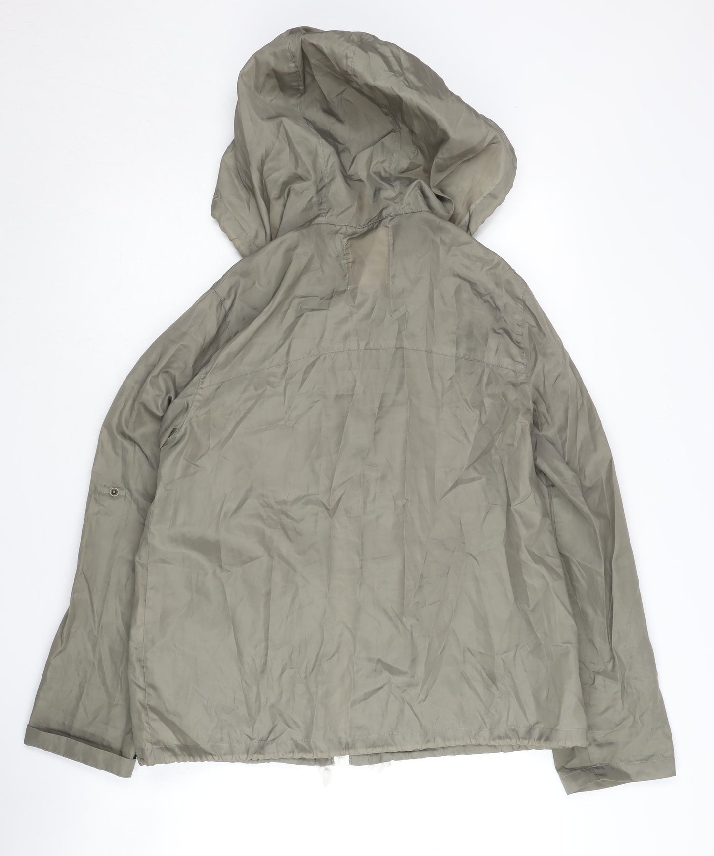SoulCal & Co Women's Green Anorak Jacket Size 8