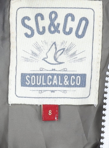 SoulCal & Co Women's Green Anorak Jacket Size 8