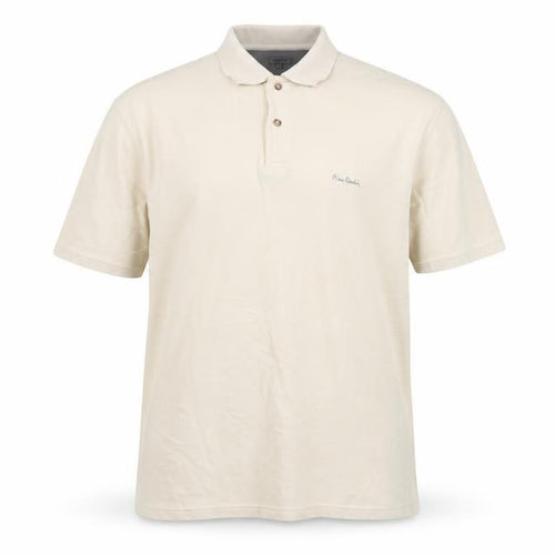 Pierre Cardin Men's Beige Polo, Size L, Casual Style