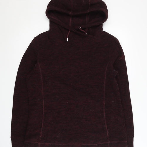 Regatta Women's Red Hoodie, Size 12, Polyester Fleece
