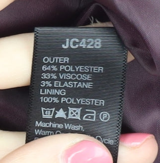 Capsule Women's Purple Blazer Size 18 Single Breasted