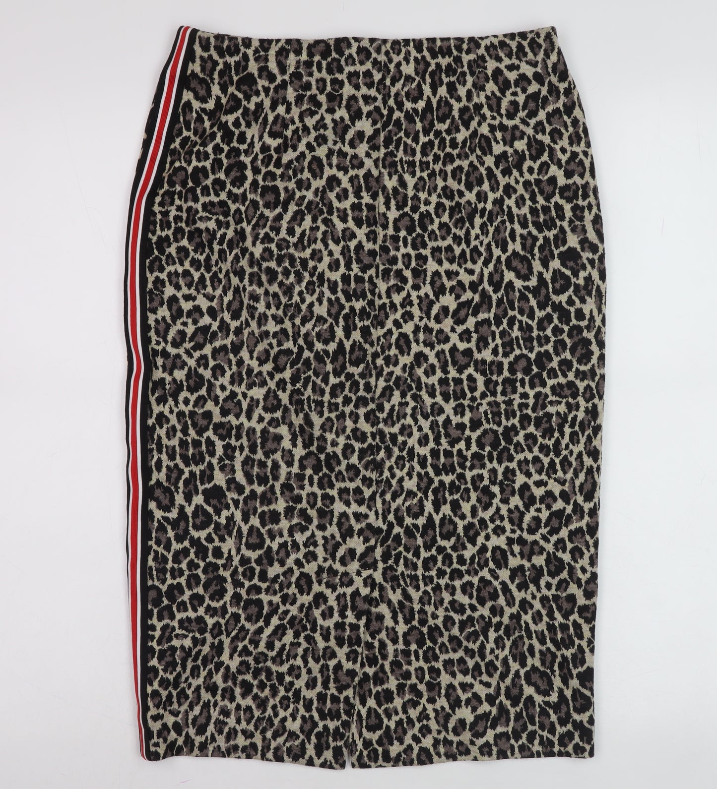 Marks and Spencer Women's Animal Print Pencil Skirt - Size 8