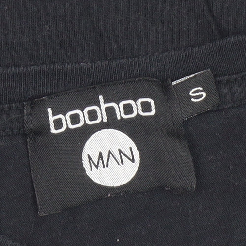 Boohoo Men Black Bee Graphic T-Shirt - Small