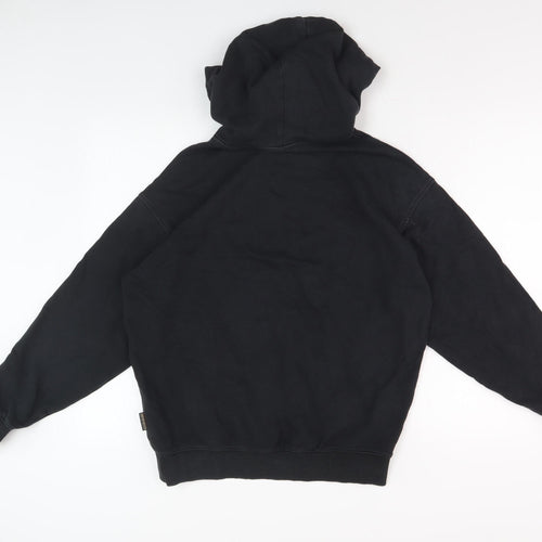 Napapijri Men's Black Pullover Hoodie Size M