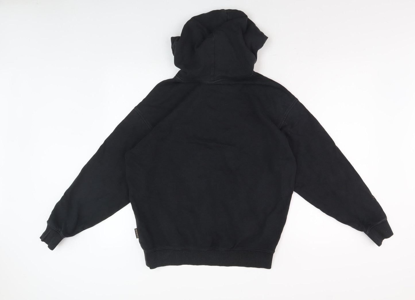 Napapijri Men's Black Pullover Hoodie Size M