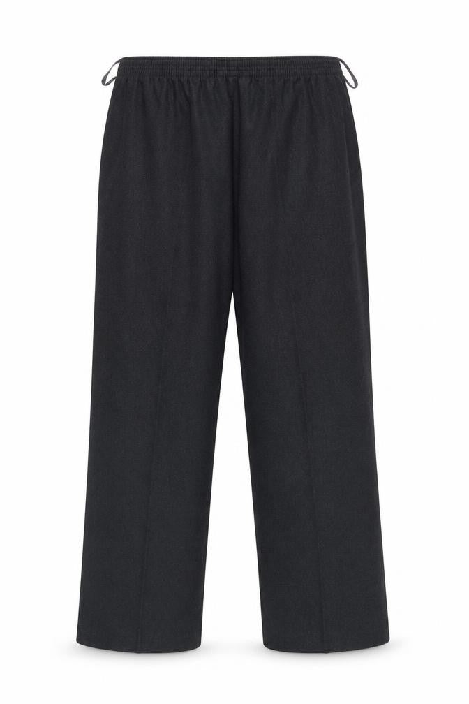 Front view of Women's Black Trousers, size 12, Regular Fit