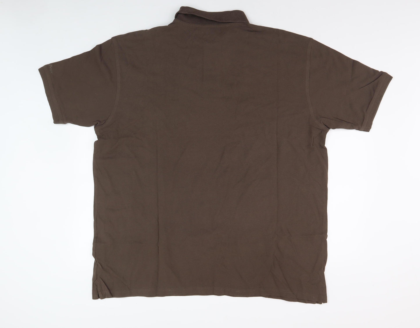 James Pringle Men's Brown 2XL Cotton Polo Shirt