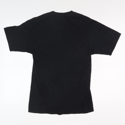 Port & Company Men's Black Graphic Print T-Shirt S