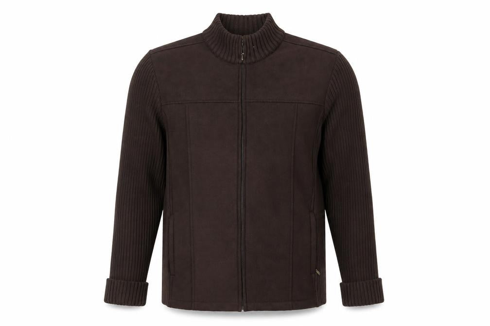 B.C. Clothing Men's Brown XL Basic Casual Jacket
