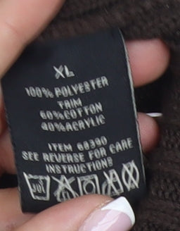 B.C. Clothing Men's Brown XL Basic Casual Jacket