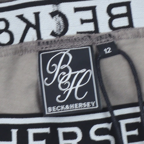 Beck & Hersey Grey Women's Leggings Size 12