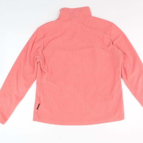 Jack Wolfskin Women's Pink Fleece Pullover XL