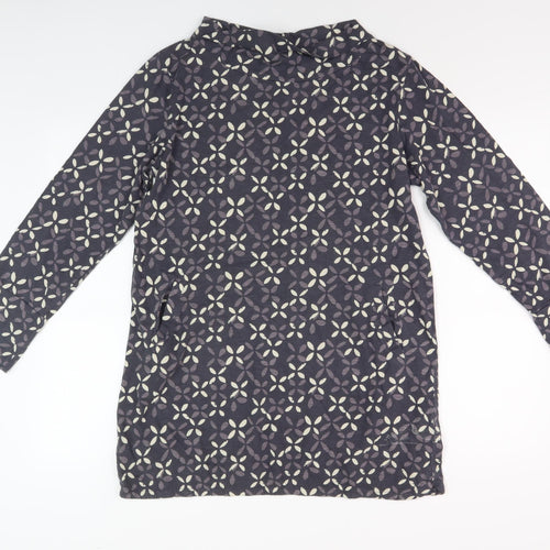White Stuff Women's Geometric Long Sleeve Dress - Size 14