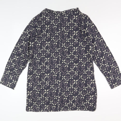 White Stuff Women's Geometric Long Sleeve Dress - Size 14