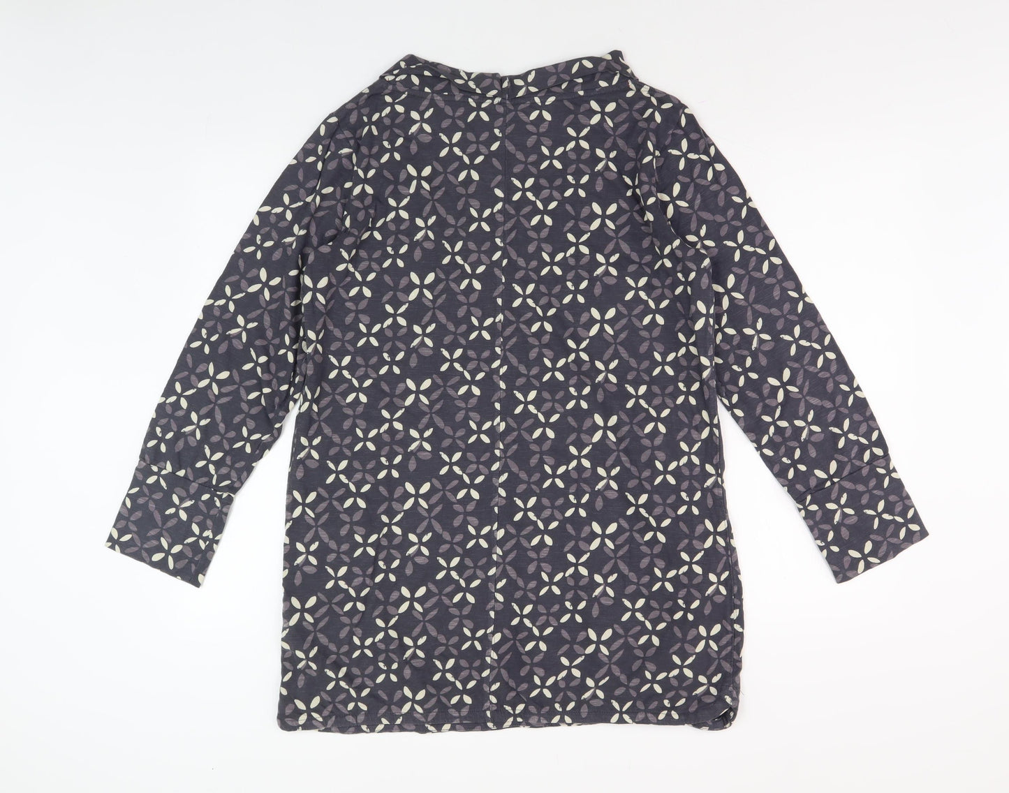 White Stuff Women's Geometric Long Sleeve Dress - Size 14