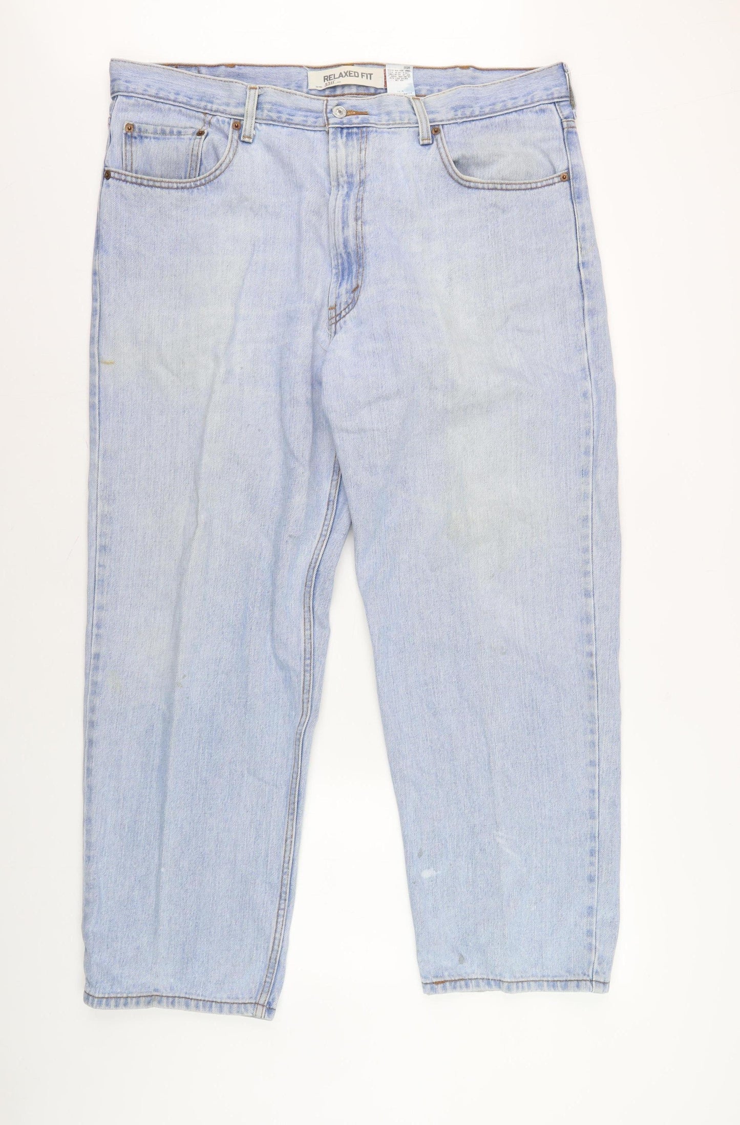Levi's 550 Men's Relaxed Fit Blue Jeans Size 40