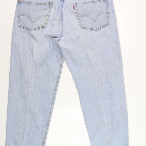 Levi's 550 Men's Relaxed Fit Blue Jeans Size 40
