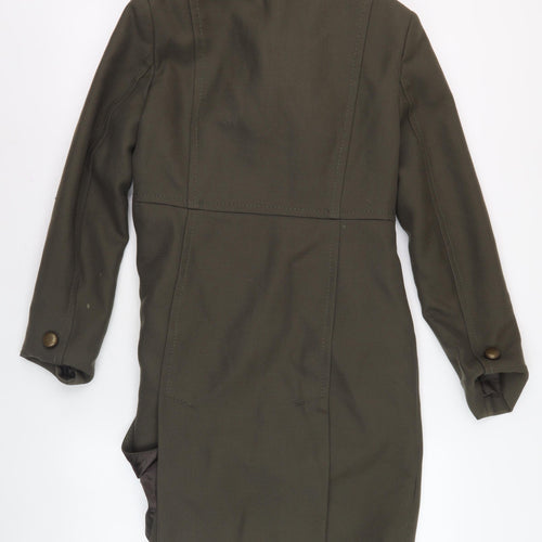 French Connection Women's Green Pea Coat, Size 8