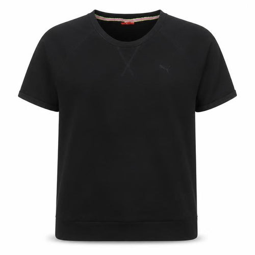 Puma Men's Black L Crew Neck T-Shirt Cotton Blend