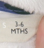 John Lewis Blue Dinosaur Snowsuit Unisex Baby 3-6 Months