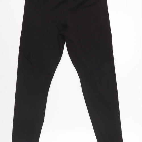 Bekkin Women's Black Leggings XL Elastic Waist