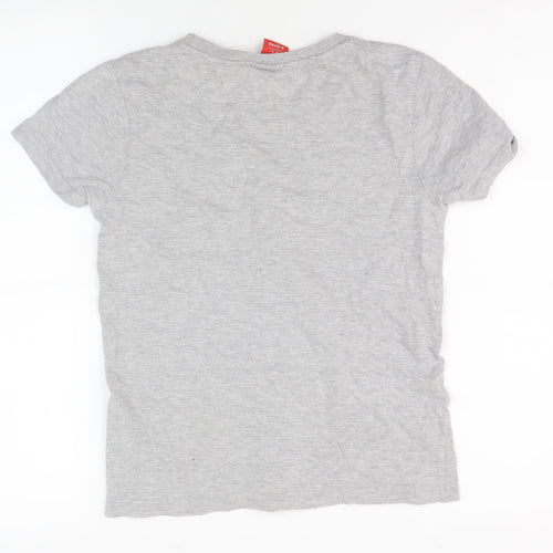 LFC Boys Grey Graphic T-Shirt 9-10 Years, Casual Style