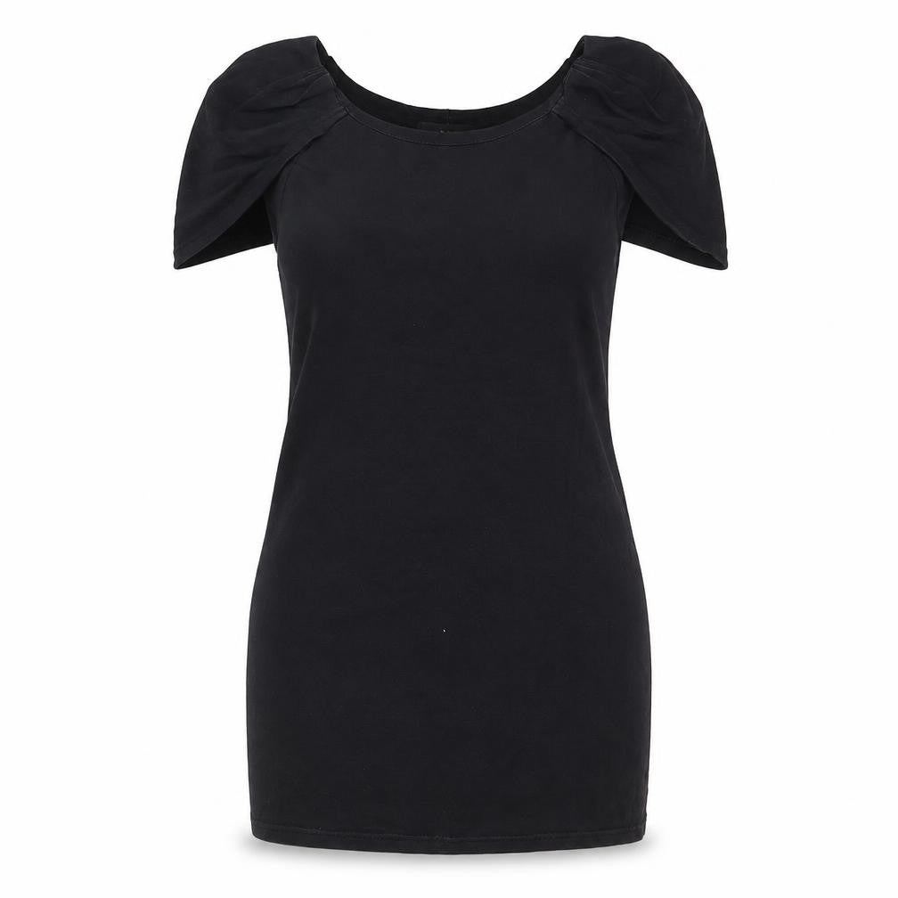 Front view of AX Paris Black Women's Dress, size 10