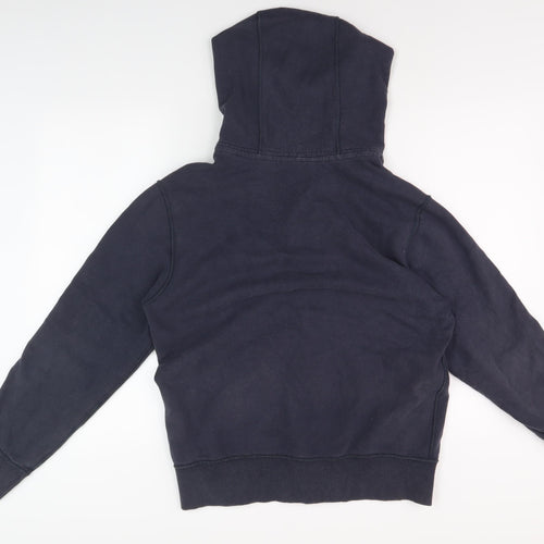 Drift King Men's Blue Hooded Jacket M