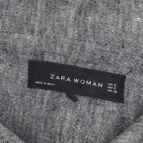 Zara Women’s Grey Slim Fit Jacket, S, Casual