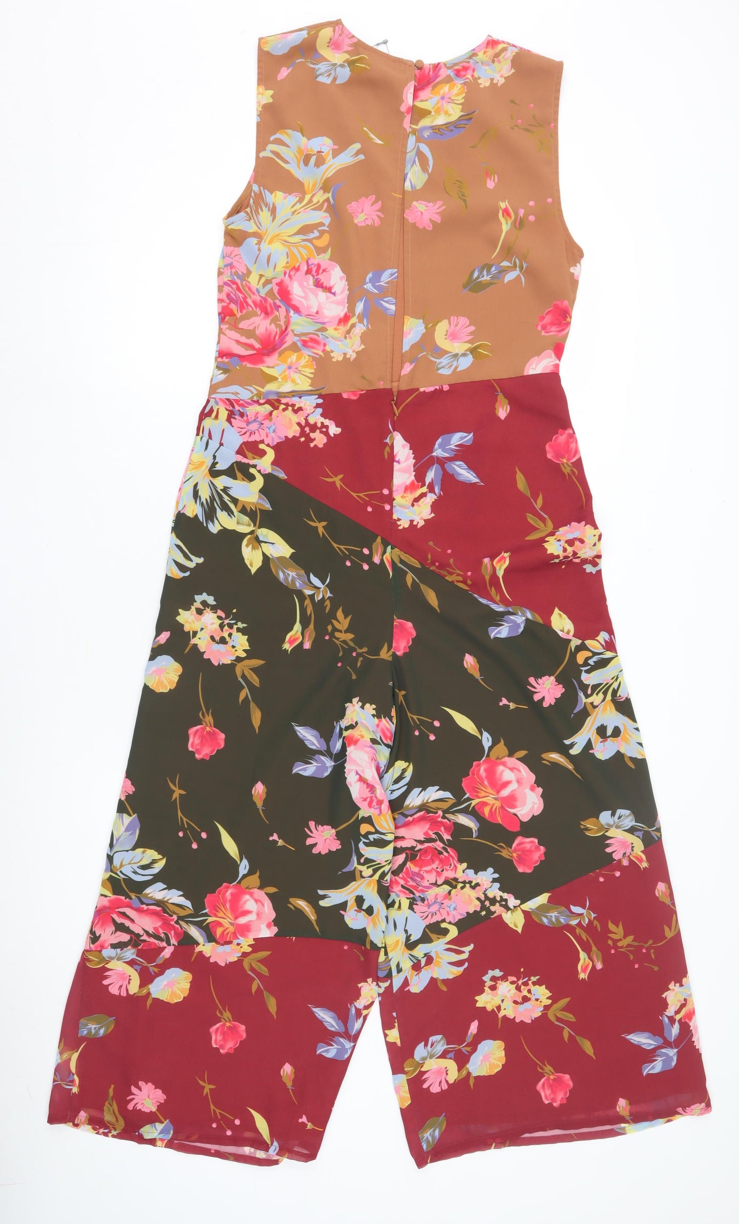 ASOS Women's Multicoloured Floral Jumpsuit, Size 10