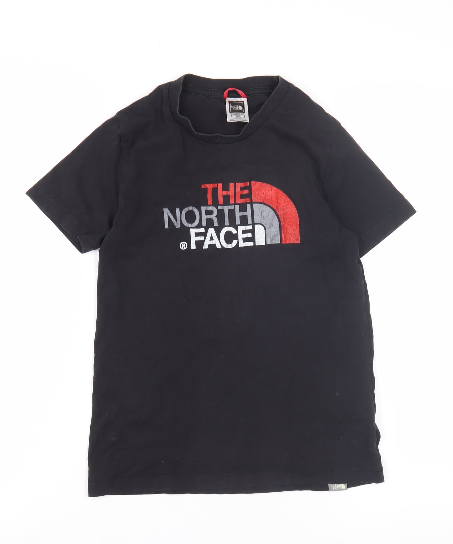 The North Face Boys Black Logo T-Shirt Size M