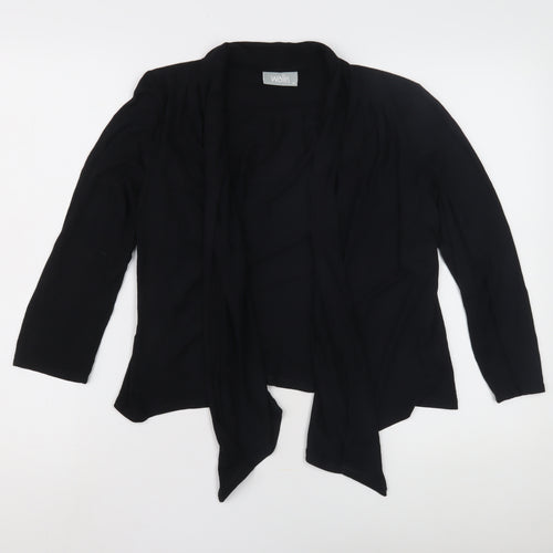 Wallis Women's Black Basic Jacket, Size M, Open Style