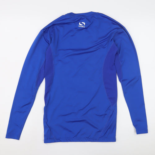 Sondico Men's Blue Long Sleeve Gym Pullover M