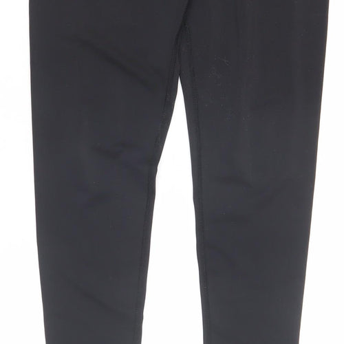 USA Pro Girls Black Leggings - Size 12 Years, Activewear