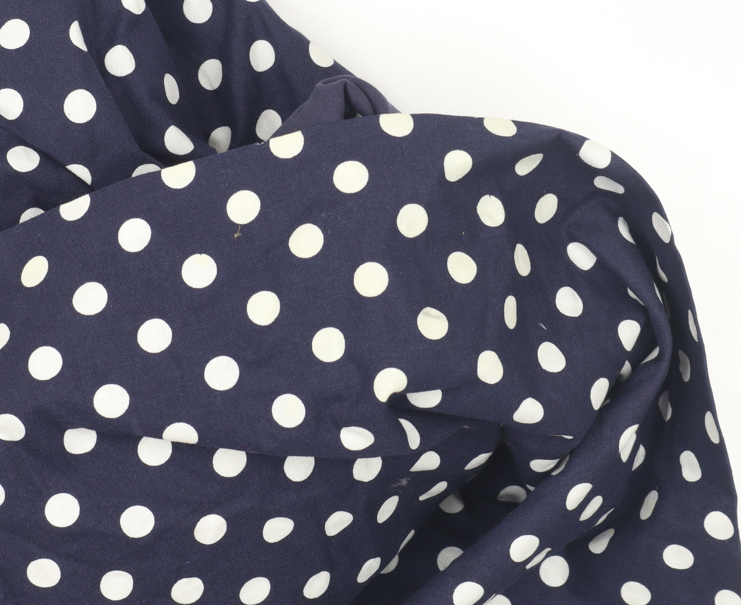 Laura Ashley Girls Blue Polka Dot Midi Dress, 7-8 Years