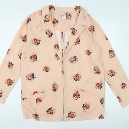 Vero Moda Women's Beige Floral Jacket - Size M
