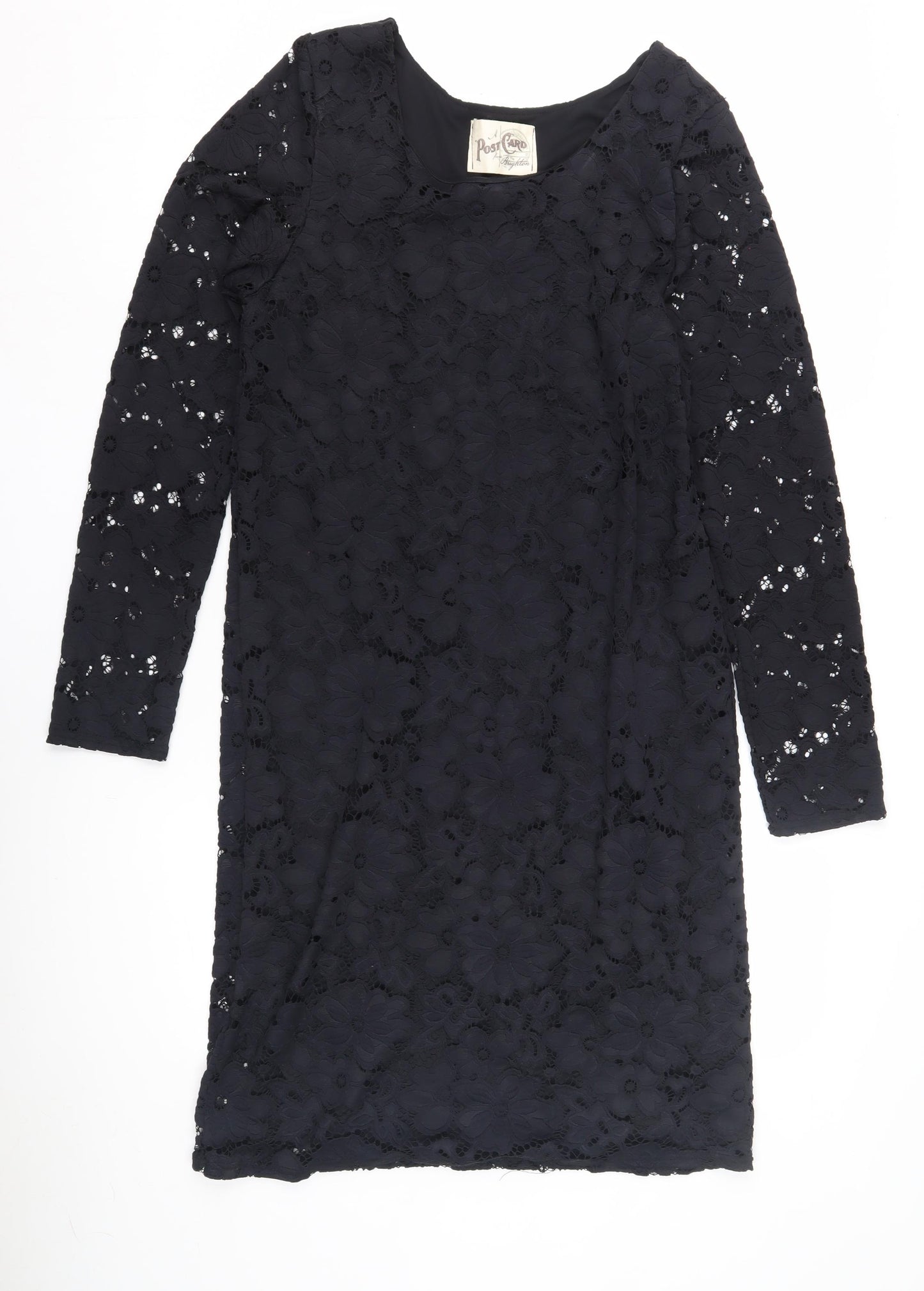 A Postcard from Brighton Women's Black Lace Dress