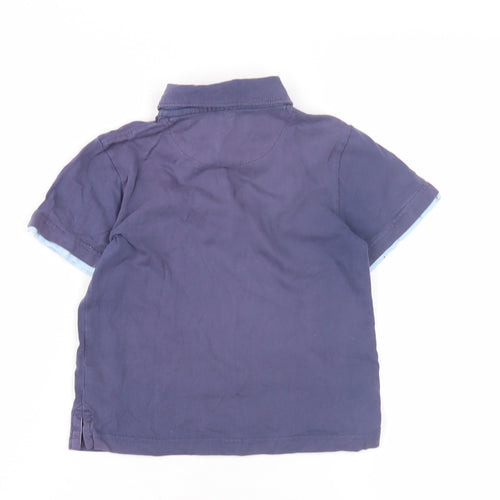 babyGap Boys Blue Polo Shirt 2 Years Casual Cotton