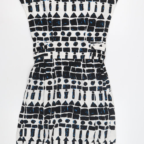 Whistles Women's Geometric Short Dress, Size 8