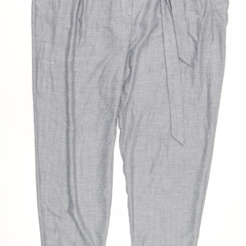 Phase Eight Women’s Grey Herringbone Trousers - Size 18