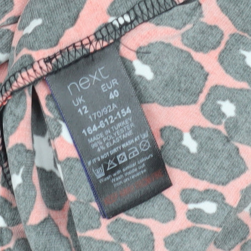 Next Women’s Red Animal Print Dress, Size 12