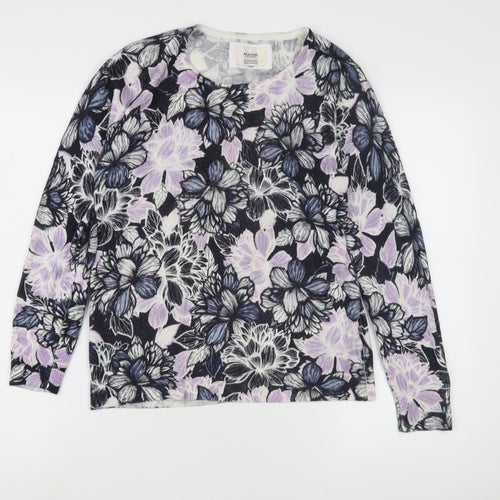 Maine Women's Multicoloured Floral Pullover Size 12