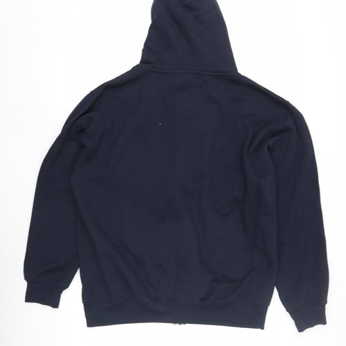 New York Popular Men's Blue XL Full Zip Hoodie