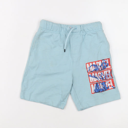Pep&Co Boys Blue Marvel Shorts 7-8 Years