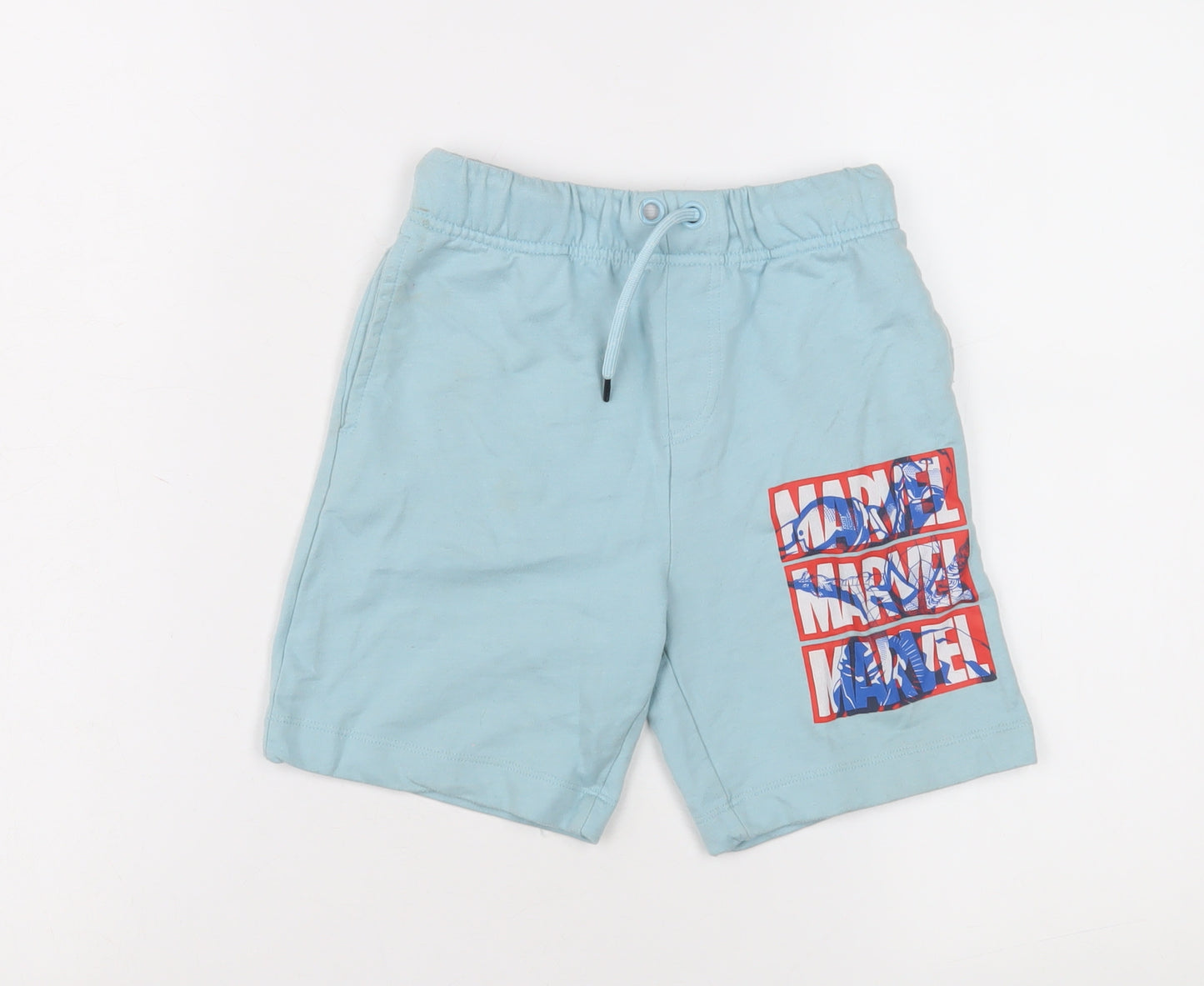 Pep&Co Boys Blue Marvel Shorts 7-8 Years