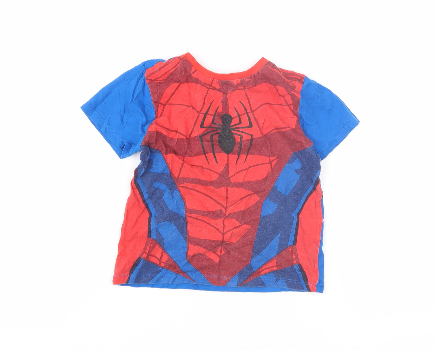 Marvel Spider-Man Boys Red/Blue Graphic T-Shirt 4-5 Years