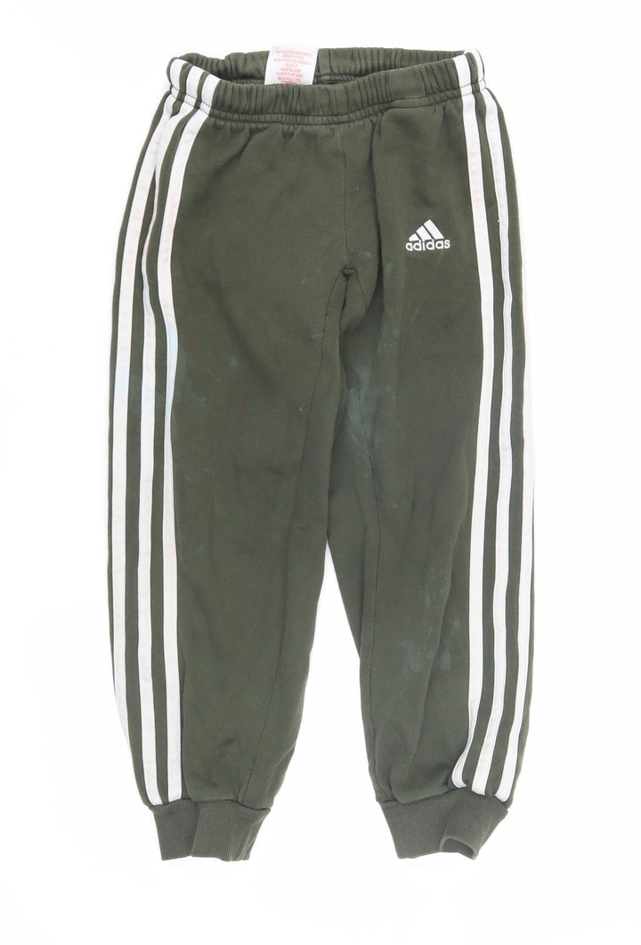 Adidas Boys Green Jogger Trousers, Size 4 Years