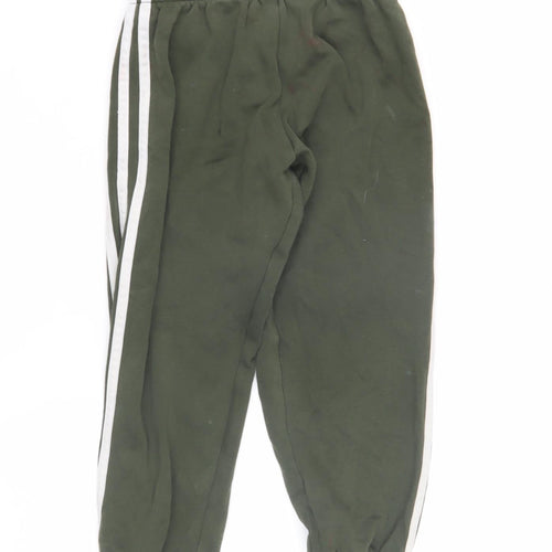 Adidas Boys Green Jogger Trousers, Size 4 Years